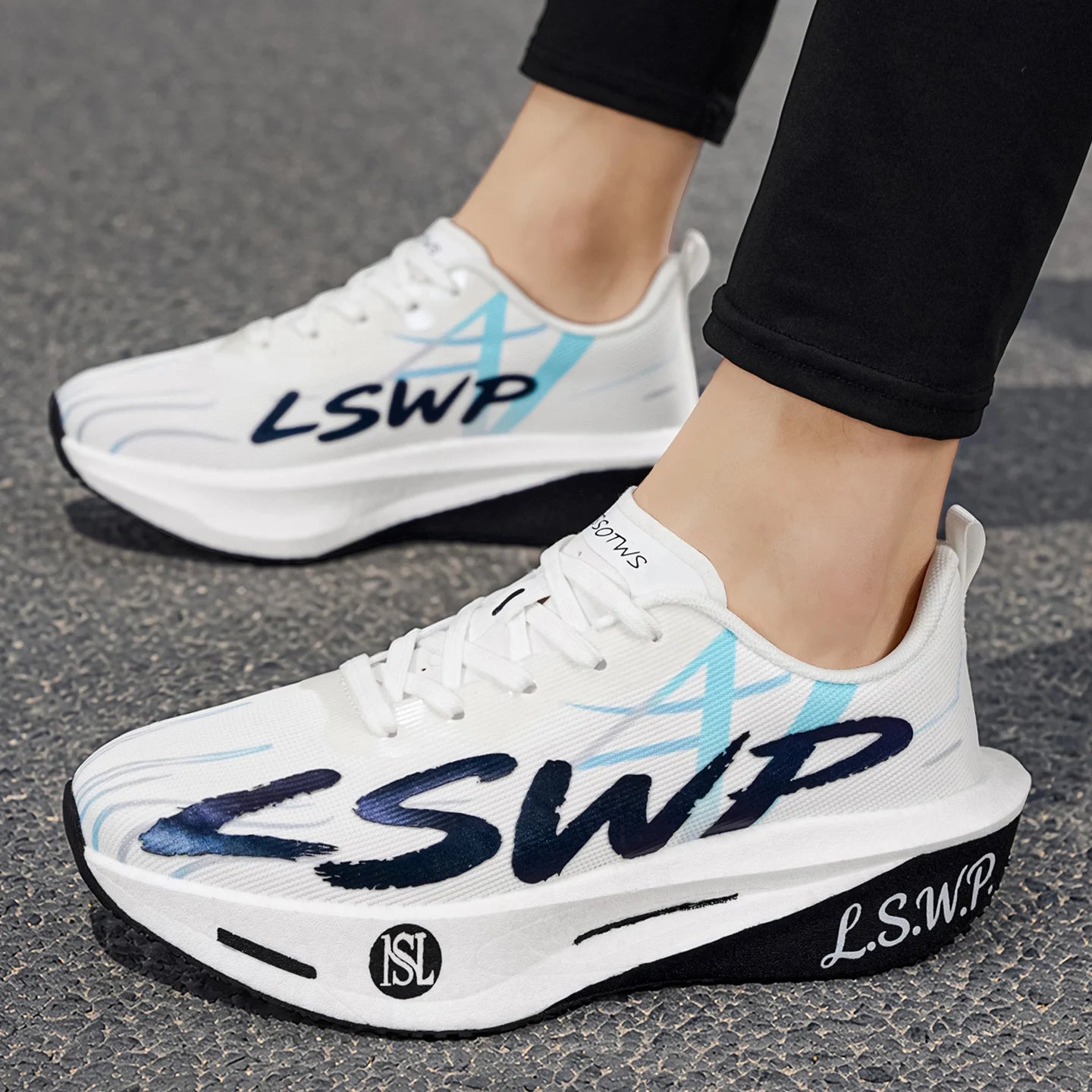 Men's Casual Sneakers, Men's Fashionable and Versatile Casual Sneakers, Lace-Up Closure Suitable for Outdoor Running, Walking, and Everyday Wear, Sporty Style, Comfortable and Snug Fit