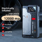 Rozrusznik samochodowy 2 w 1 z pompką powietrza M5 Awaryjny wzmacniacz akumulatora Cyfrowy inflator do opon z monitoringiem opon