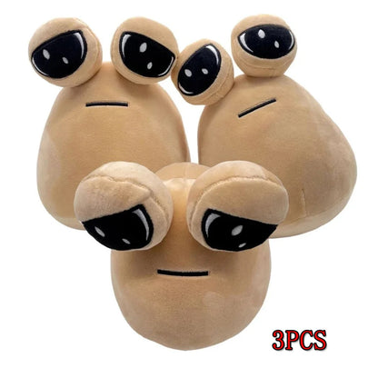 New Hot My Pet Alien Pou Plush Toys Anime Game The Maw Pou Doll Kawaii Cartoon Soft Stuffed Pillow Children Birthday Xmas Gif