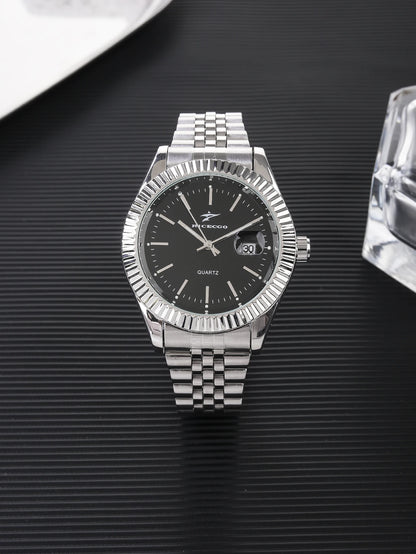 Casual Men's Watches Date High-End Fashion Business Quartz High Quality Watch Male Stainless Steel Exquisite Wristwatches