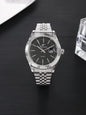 Casual Men's Watches Date High-End Fashion Business Quartz High Quality Watch Male Stainless Steel Exquisite Wristwatches