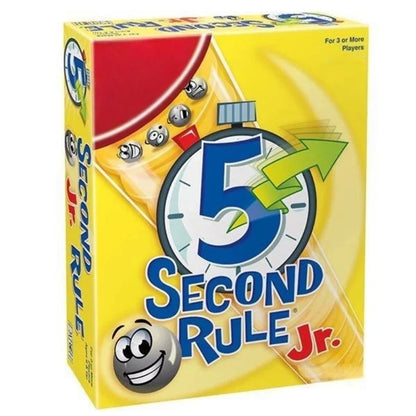 5 Second Rule Jr. Five Second Rule Children's Edition Fast-paced puzzle board game Family interactive party game