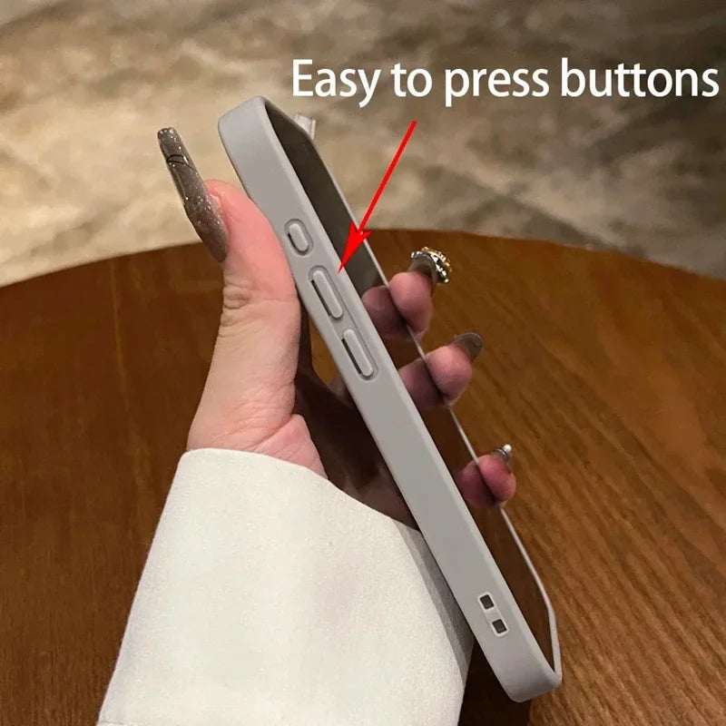 Luxury Transparent Magnetic Case For iPhone 16 15 14 13 12 11 Pro Max Plus For Magsafe Wireless Charge Shockproof Bumper Cover