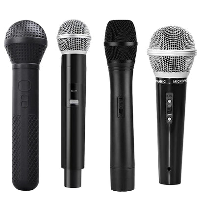Children's Microphone Simulation Mic Model Media Interview Props Microphone Toys Educational For Kids Eloquence Performance Mic
