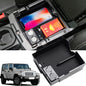 Car Central Console Armrest Storage Box Organizer Tray Stowing Tidying for Jeep Wrangler JL JT 2018-2023 Interior Accessories