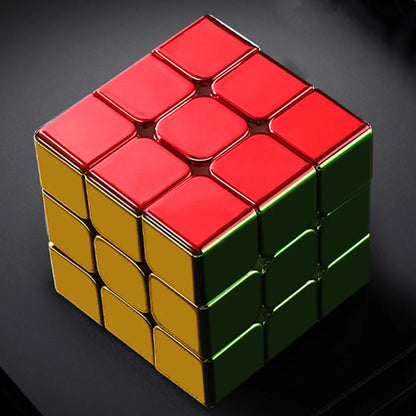 Shengshou Plating 3x3x3 Magnetic Magic Cube Professional Speed Puzzle Cubo Magico Educational Toy Games Birthday Christmas Gifts