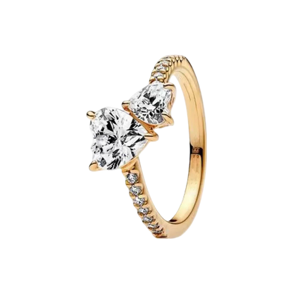 S925 Silver Bow Love Flower Ring Fashionable and High End Style Ring