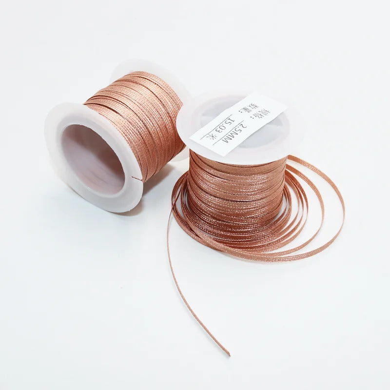 Length 15/8M Strong Solder Wick Desoldering Copper Wire Mesh Braid Width 2/2.5/3.0mm PCB BGA  Remover Tin Welding Soldering Tool