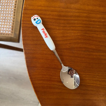 Toy Story 5 Spoon Fork Cutlery Set Woody Buzz Lightyear Jessie Forky Alien Cartoon Character Birthday Christmas Gift For Fans