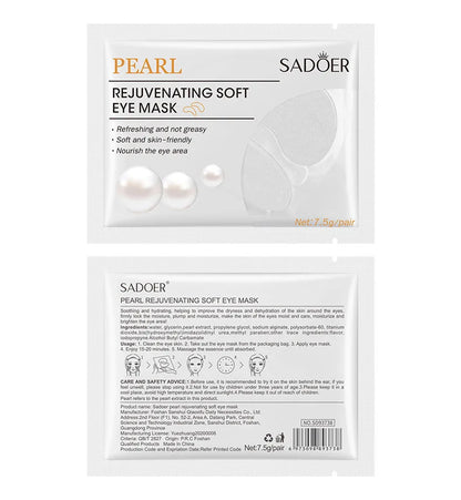 10 Pairs SADOER Crystal Collagen Eye Mask Anti Wrinkle Dark Circles Removal Eyes Bags Moisturizing Eye Patches Skin Care