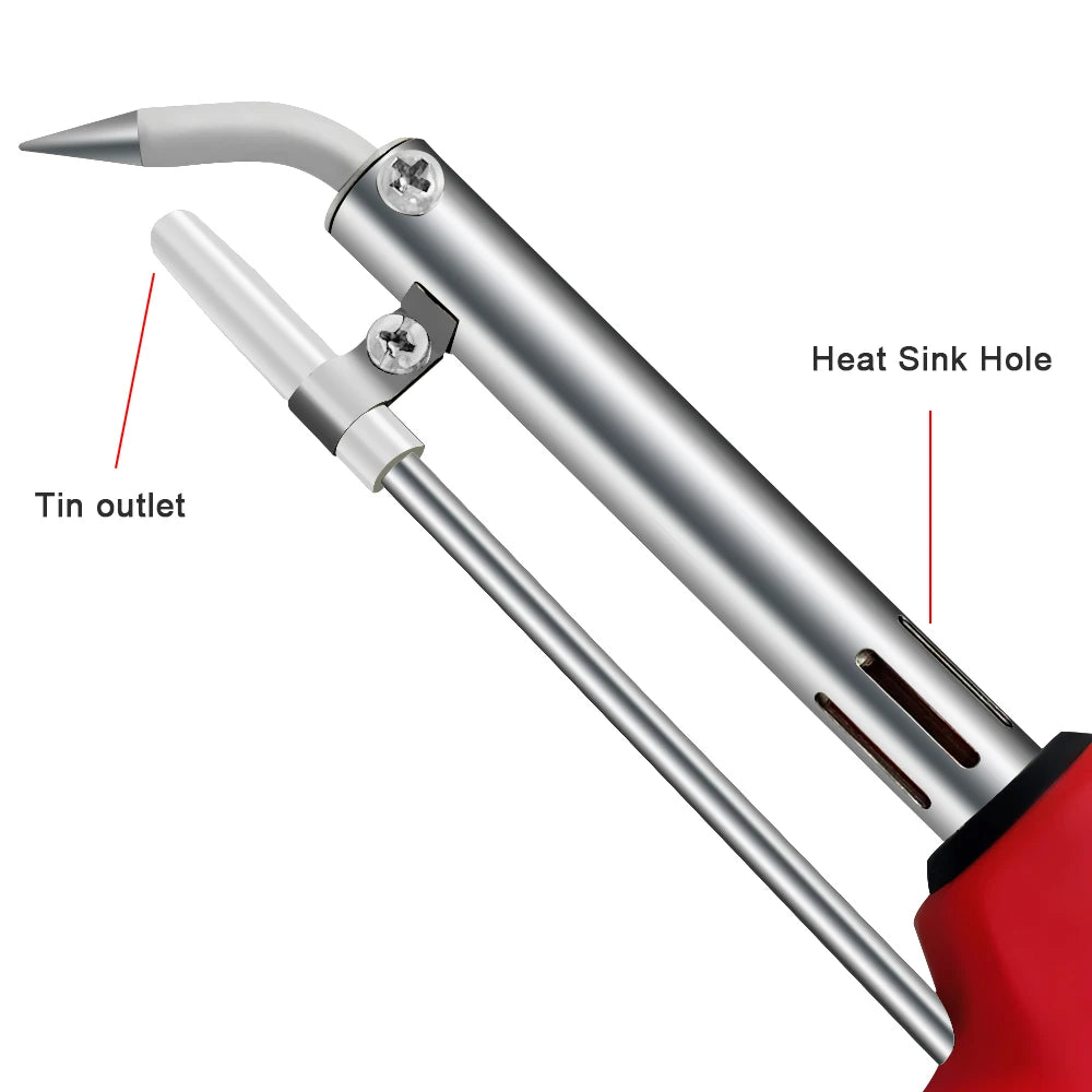 Electric Soldering Iron Gun Hand-held Internal Heating Soldering Iron Automatically Send Tin Gun Soldering Welding Repair Tool