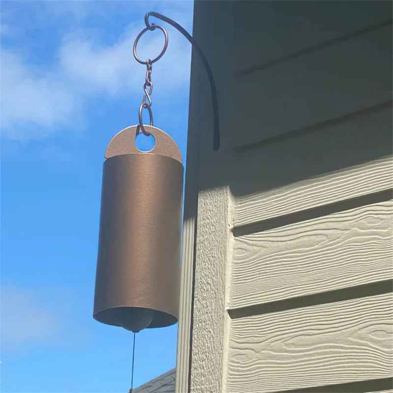 1pc Retro Metal Windbell Wind Chimes Deep Resonance Serenity Bell For Outdoor Home Garden Courtyard Decoration Home Decor