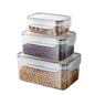 Kitchen Food Contianers Set, Microwave Dishwasher Safe BPA FREE 10pcs 840ML Containers Set With 10stickers and Marker