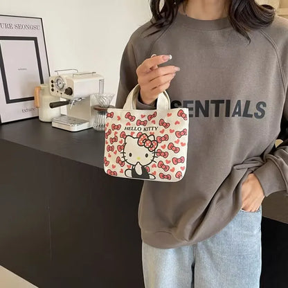 Sanrio Hello Kitty Single Shoulder Bag Fashion Handbag Casual Crossbody Bag