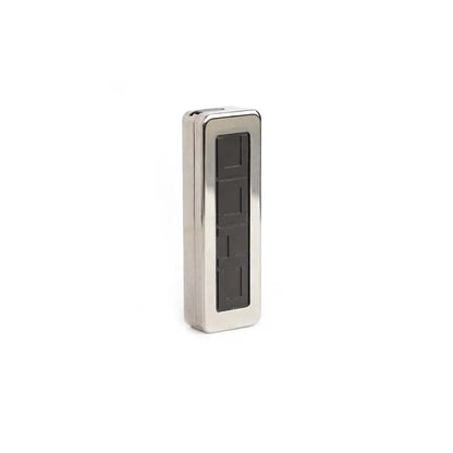 Chocolate EDC Fingertip Straight Push Metal Push Cards Decompression Desktop Toy Gift Office Desk Toys Stress Relief Toys