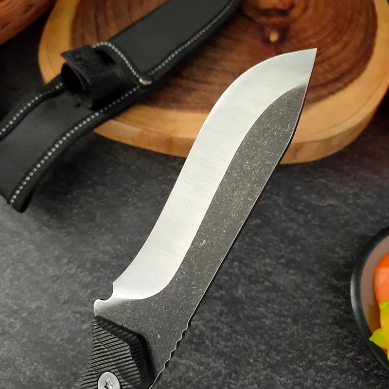 Forged Blade Butcher Knife Cleaver Boning Knife Multi-purpose Meat Chop Vegetable Fruit Fish Slicing Chef Kitchen Cutting Tools