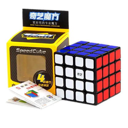 Qiyi Magic Cube 2x2 3x3 4x4 5x5 6x6 Black Stickers Educational Puzzle  Magic Cube Toys For Children Kids Gift Toy Cubo Magico