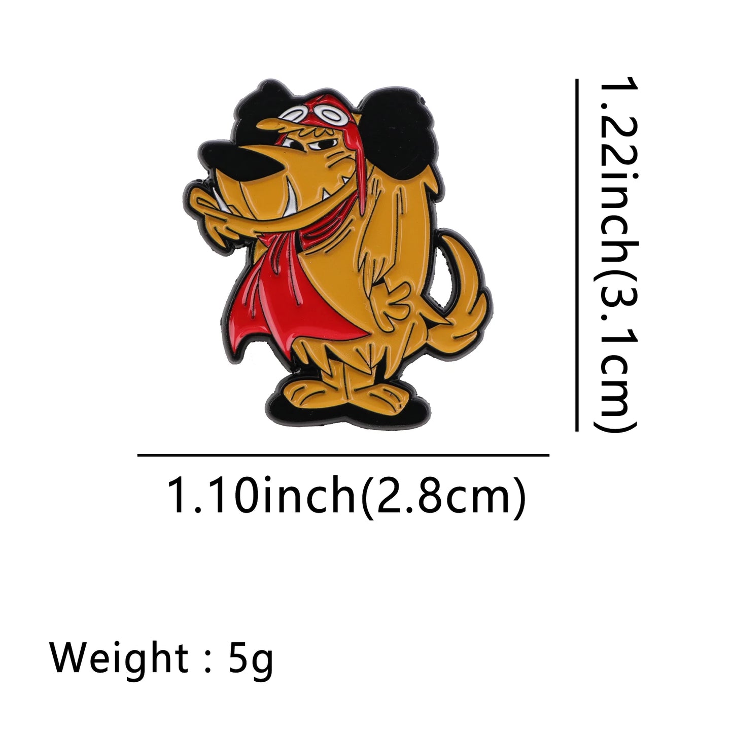 Funny Cartoon Dog Enamel Pin Brooches for Women Collar Lapel Pin Badge Animal Jewelry Clothing Accessories Friends Gifts