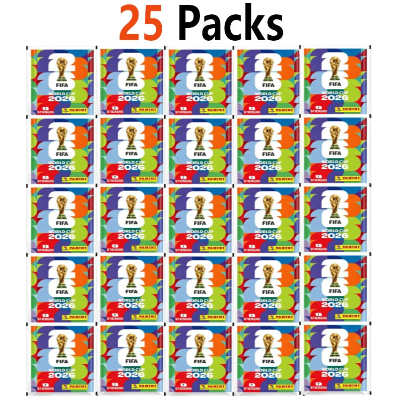 In Stock  2026 Panini FIFA World Cup Sticker Pack Panini Soccer Card Panini Cards Soccer Memorabilia Collection Football Cards