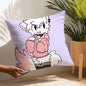 B-Boykisser Silly Cat Cute Pillow Case Plush Fabric Soft  Pillowcase Double Sided Print Cushion Cover Household Gifts