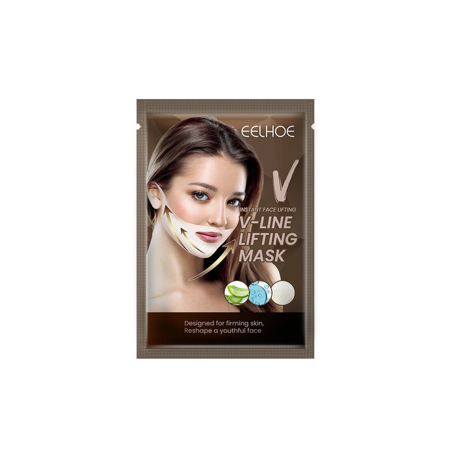EELHOE Face Lifting Masks V Shaping Face Chin Firming Moisturizing Anti Aging Anti Sagging V Shape Face Lift up Mask Skin Care