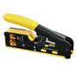 New Rj45 Rj12 Rj11 Pass Through Crimp Plier Cat7 Cat6 Cat6A Cat5 Cat5e Stripping Crimping Tool with 8P/6P Ethernet Connectors