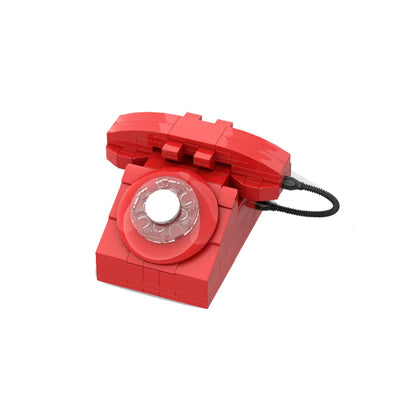 Huatangxinyue Creative Appliance Retro TV Radio Phone Game Console Camera Model Building Blocks Assembly Toys for  Gifts