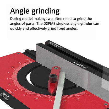 DSPIAE stepless fixed-angle grinder AT-MA Gundam model hand-made isometric polishing universal multi-angle polishing