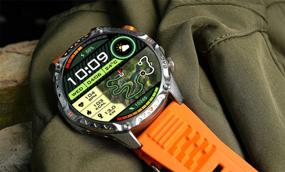 LIGE Nowy wojskowy do T-Rex 3 Ultra Smart Watch Bateria 1000 mAh Wodoodporny IP68 Kompas Latarka Sportowy monitor Smartwatch Mężczyźni