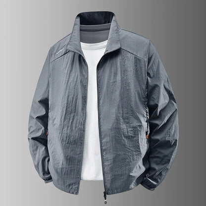 Sunscreen Jacket for Men Summer Thin Lightweight Breathable UV Protection Ice Silk Outdoor Fishing Hiking Sikn Coats