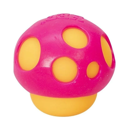 Schylling Groovy Needoh Mushroom Squishy Toy Soft Dough Squeeze Ball Tactile Sensory Fidget Toy Stress Relief Decompression Vent