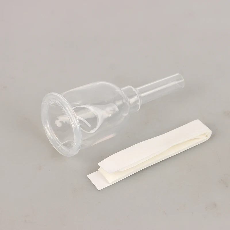 Size S M L Sterilized Comfortable Medical Silicone Male External Catheter Self Adhesive Silicone Catheter External