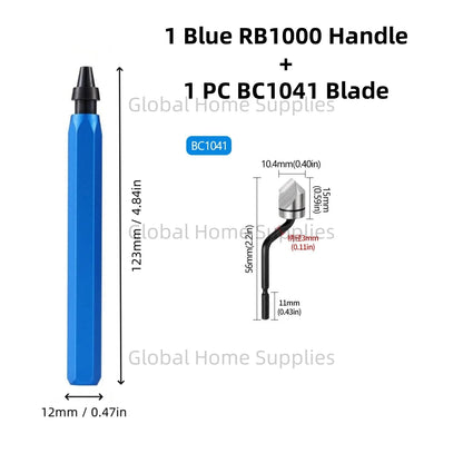 Deburring Trimming Tools RB1000 with Countersunk Chamfer Cutter BC6301/BC8301/BC1041/BC1651 Hand Carving Sharpen Trimmer