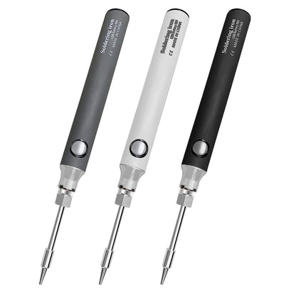 USB Soldering Iron Wireless Charging Electric Solder Iron 5V 8W Fast Charging Lithium Rechargeable Portable Repair Welding Tools