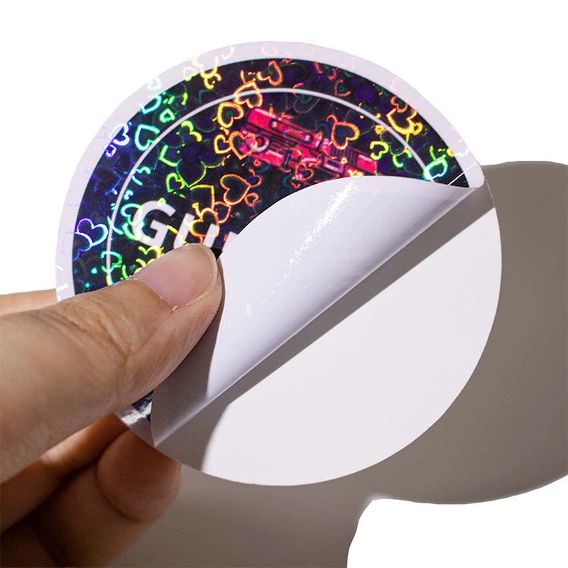 100PCS Custom Stickers Waterproof PVC Vinyl Customized Label LOGO Cartoon Decoration Personalized Glossy Matte Film For Business