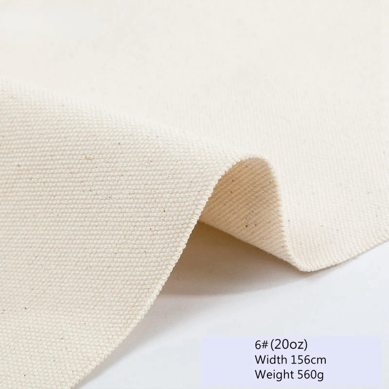 100% Cotton Primary Color Canvas Fabric By Half Meters for Sewing Sofa Cover DIY Bags Cloth Curtain Sofa Cover Material  W300073