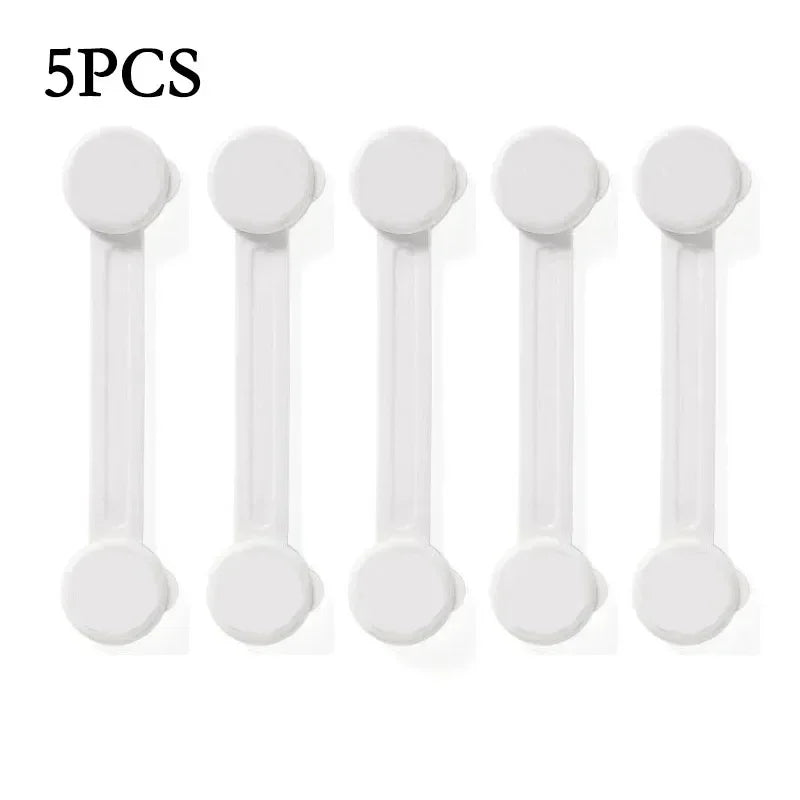 2/5PCS baby proof Cabinet Locks  Multi-function Security Protection Locks Baby Safety Lock Child Protect Refrigerator Lock