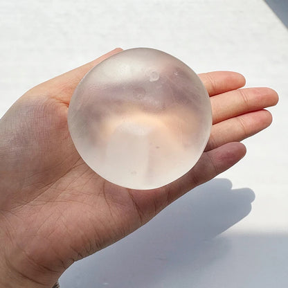 6cm Coconut Oil Stress Ball Shapeable Squeeze Ball Non-Bounce Fidget Toy ASMR Sensory Anti-Stress Festival Gift