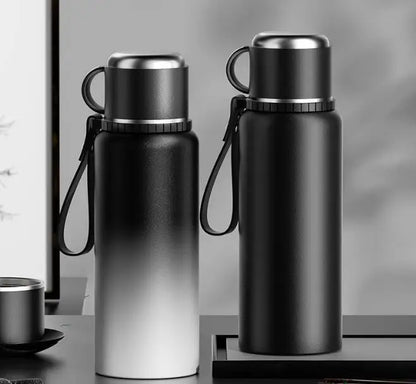 Stainless Steel Thermos Vacuum Hot Water Flask Large Capacity Smart Thermal water bottle Temperature Display Insulated Mug Cup