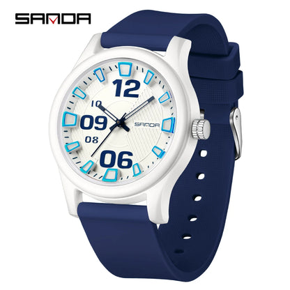 SANDA 3252 Fashion Simple Student Quartz Watch Popular Style Waterproof Suitable For sports And Life And It Is a Gift For Friend