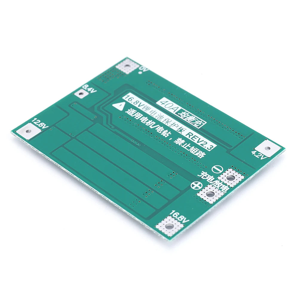BMS 3S/4S 5A 10A 20A 25A 40A 60A Płytka zabezpieczająca ładowarkę do akumulatorów litowo-jonowych 18650 do wiertarki 12 V z funkcją wzmocnienia/balansu