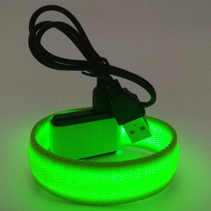 Ddjoy Led Bracelet Concert Party Bar Bracelet Velcro Led Luminous Sports Wrist Strap Party Supplies
