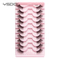 Lashes 3/10 Pairs Half Lashes Cat Eye Natural Long Lashes 3D Mink Eyelashes Full Strip Lashes Makeup Extension Tools