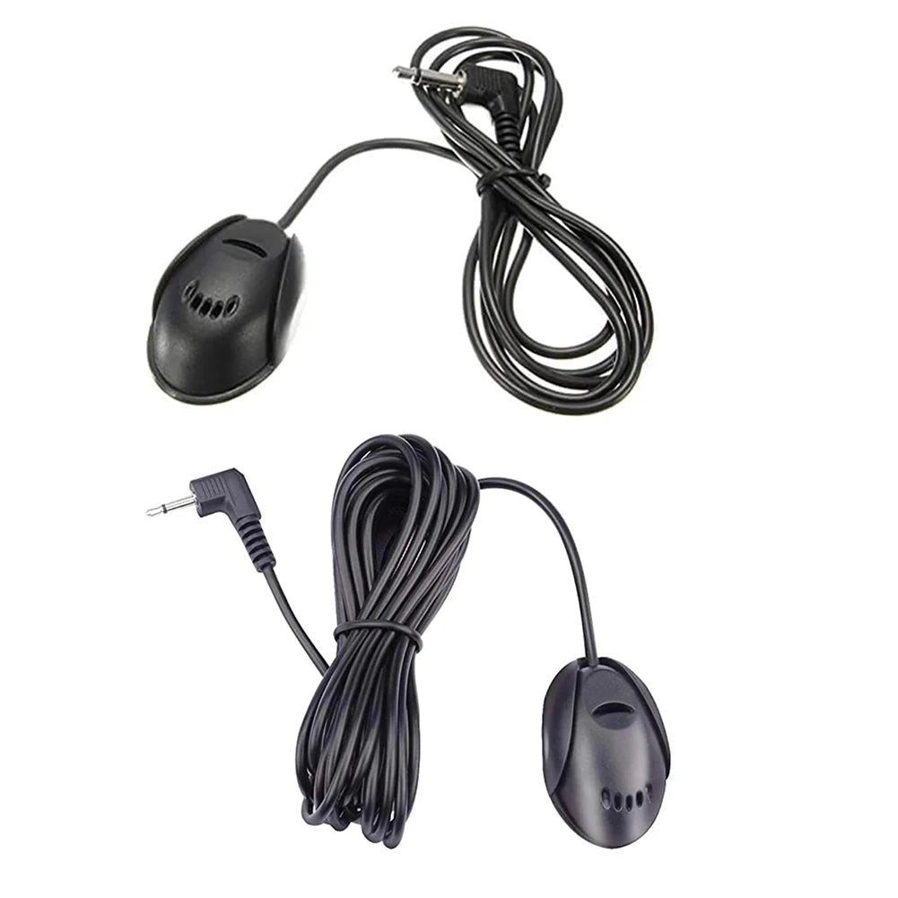 Car Audio Microphone Mini Wired External Microphone 3.5mm Clip Jack Plug Mic Stereo For Auto DVD Radio 3m Long Professionals
