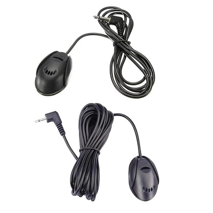 Car Audio Microphone Mini Wired External Microphone 3.5mm Clip Jack Plug Mic Stereo For Auto DVD Radio 3m Long Professionals