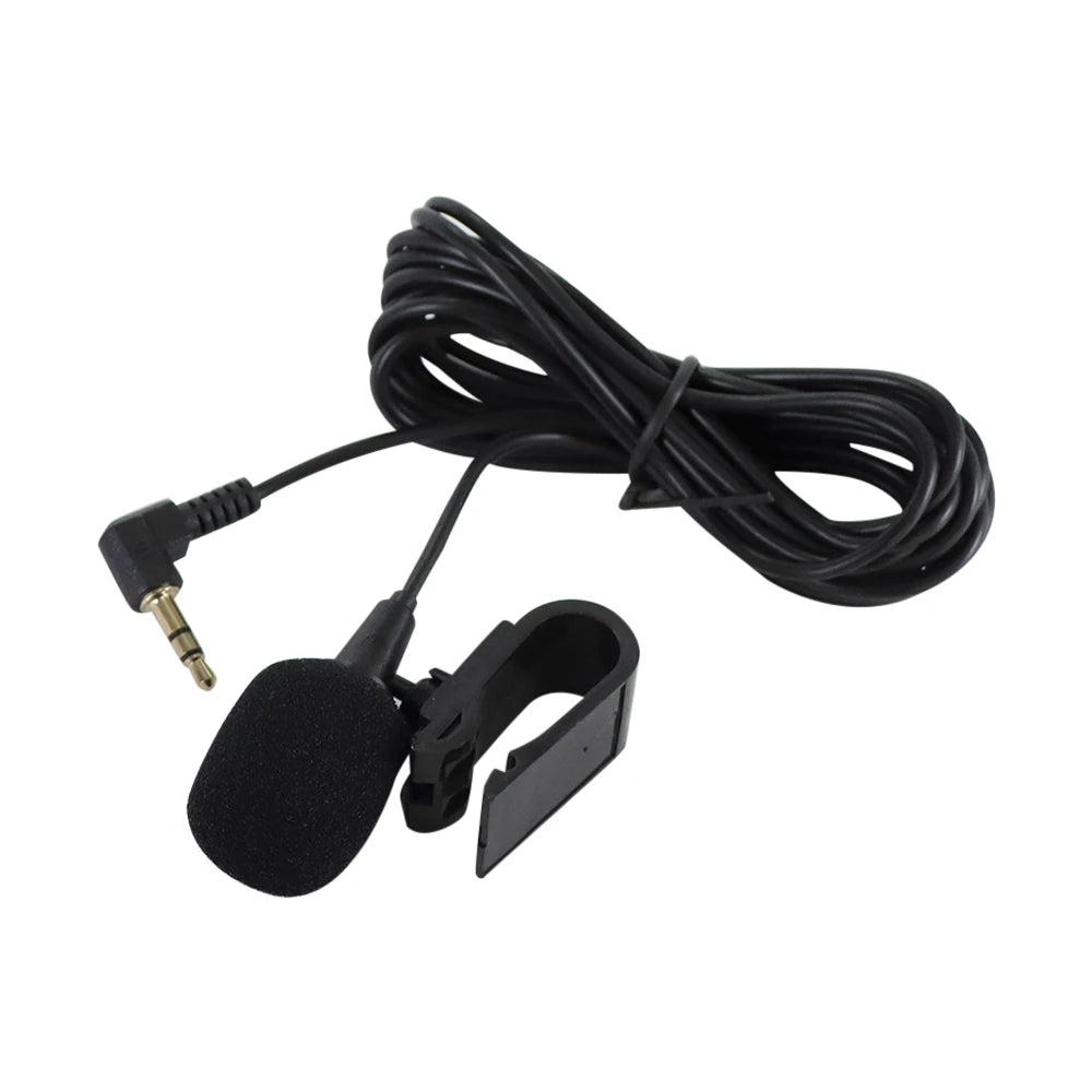 3m Professionals Car Audio Microphone 3.5mm Clip Jack Plug Mic Stereo Mini Wired External Microphone For Auto DVD Radio