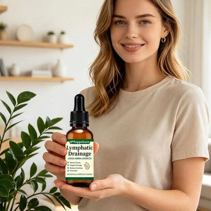 1-5pcs Natural Herbal Lymph Support Care Drops Lymphatic Drainage Oral Liquid Relieve Body Swelling Boost Energy