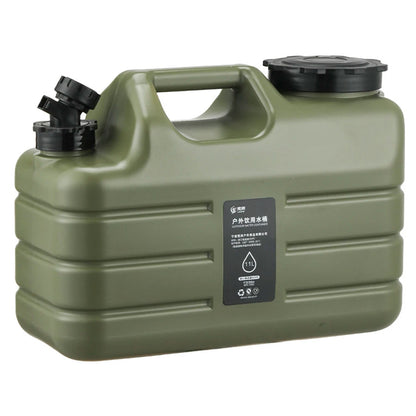 11L Outdoor Water Bin Large Capacity for Camping Fishing Picnic Hiking Portable Drinking Water Canister with Detachable Faucet