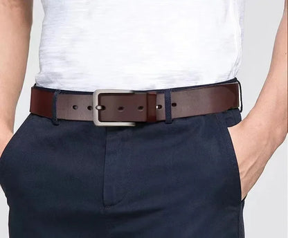 Classic Alloy Pin Adjustable Alloy Buckle Belts for Jeans Unisex Men Women Belt Business PU Leather Belts Waist Straps Belts