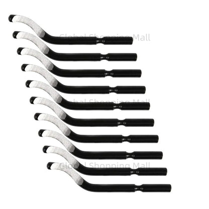 Deburring Tool Kit NG1000 Edge Deburring Cutter Set Plastic Handle & 11pcs BS1010 Blades Burr Remover for Metal Plastic Wood